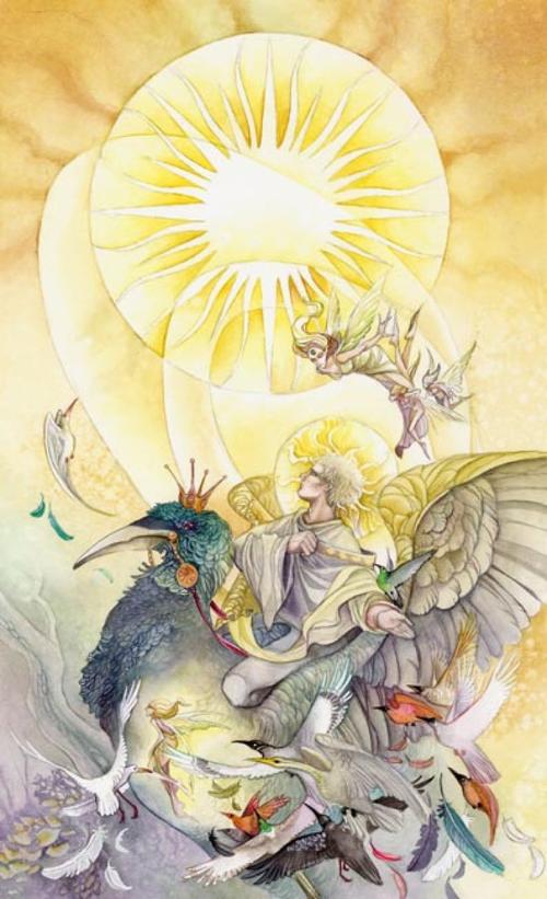 shadowscapes tarot幻影塔罗牌 19-太阳