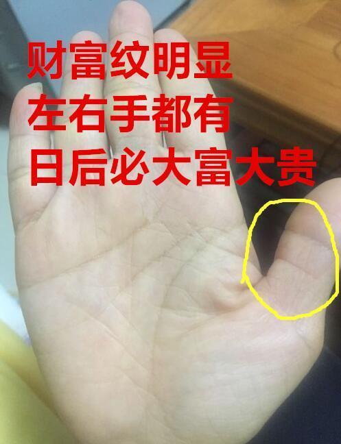 大富大贵手相财运旺的三种手纹