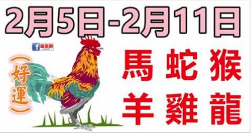 十二生肖每周运势播报(2月5日—2月11日)