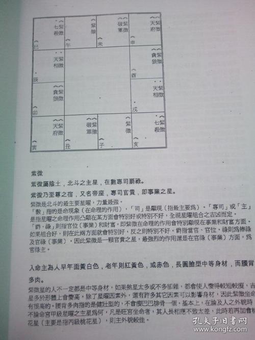 紫微斗数紫云创见堂紫微斗数星赋赋性班初中级讲义现货